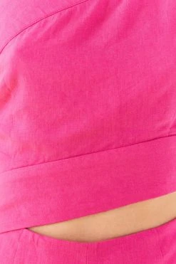 FARM RIO New In Pink One Shoulder Jumpsuit 9 FARM RIO New In Pink One Shoulder Jumpsuit