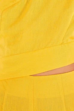 FARM RIO New In Yellow One Shoulder Jumpsuit 9 FARM RIO New In Yellow One Shoulder Jumpsuit