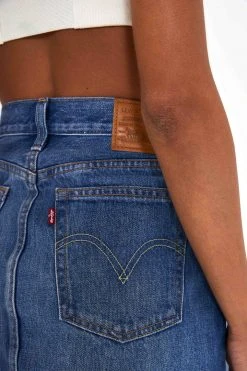 FARM RIO LEVI'S DECONSTRUCTED MINISKIRT 2 FARM RIO LEVI'S DECONSTRUCTED MINISKIRT