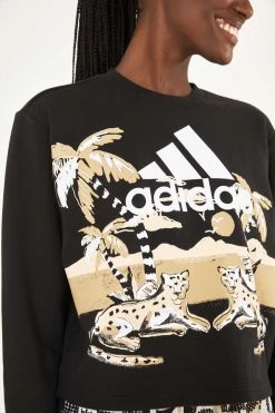 FARM RIO ADIDAS FARM TOTALLY NEW RIO SWEATER BLACK 9 FARM RIO ADIDAS FARM TOTALLY NEW RIO SWEATER BLACK