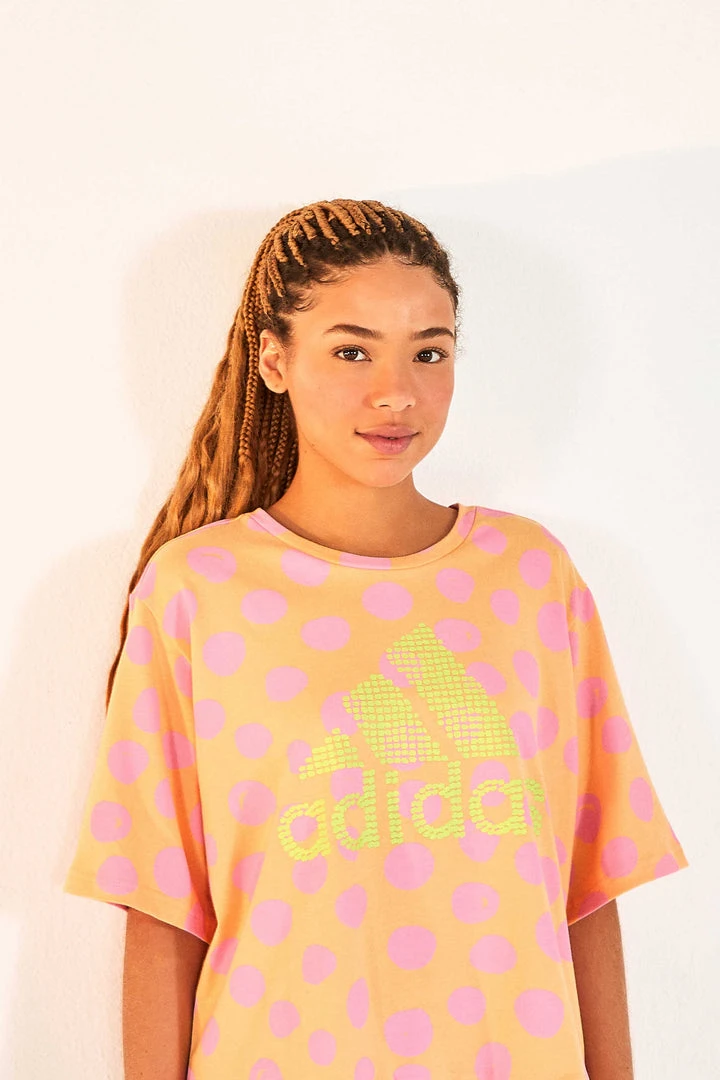 FARM RIO ADIDAS FARM TOTALLY NEW RIO T-SHIRT LIGHT PINK 1 FARM RIO ADIDAS FARM TOTALLY NEW RIO T-SHIRT LIGHT PINK