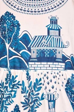 FARM RIO ANCIENT GARDEN MIDI DRESS New In 9 FARM RIO ANCIENT GARDEN MIDI DRESS New In